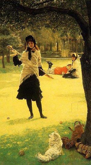 James Tissot Croquet